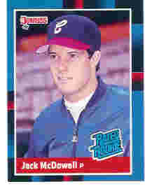 1988 Donruss Baseball Cards    047      Jack McDowell RC